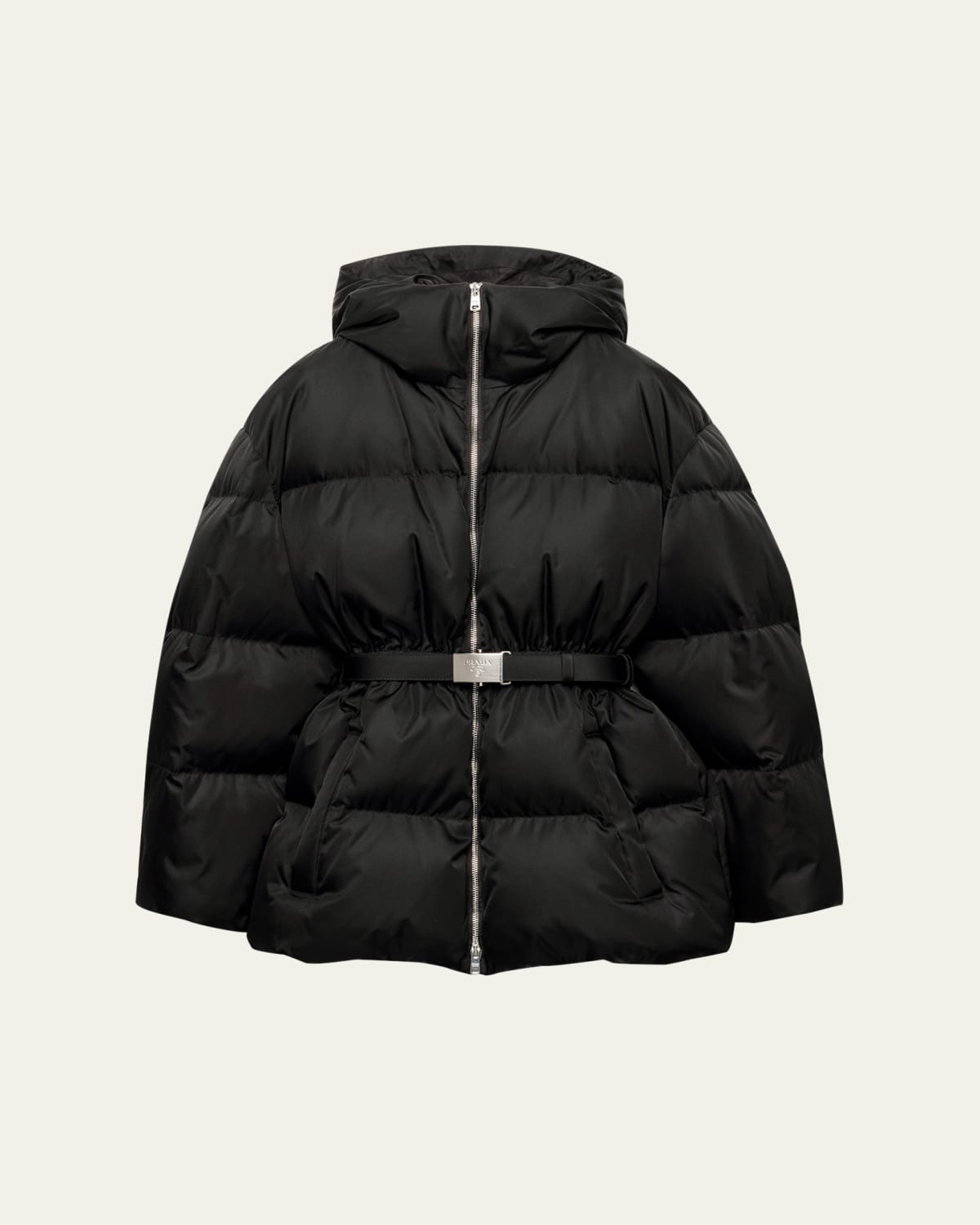 Belted Puffer Jacket