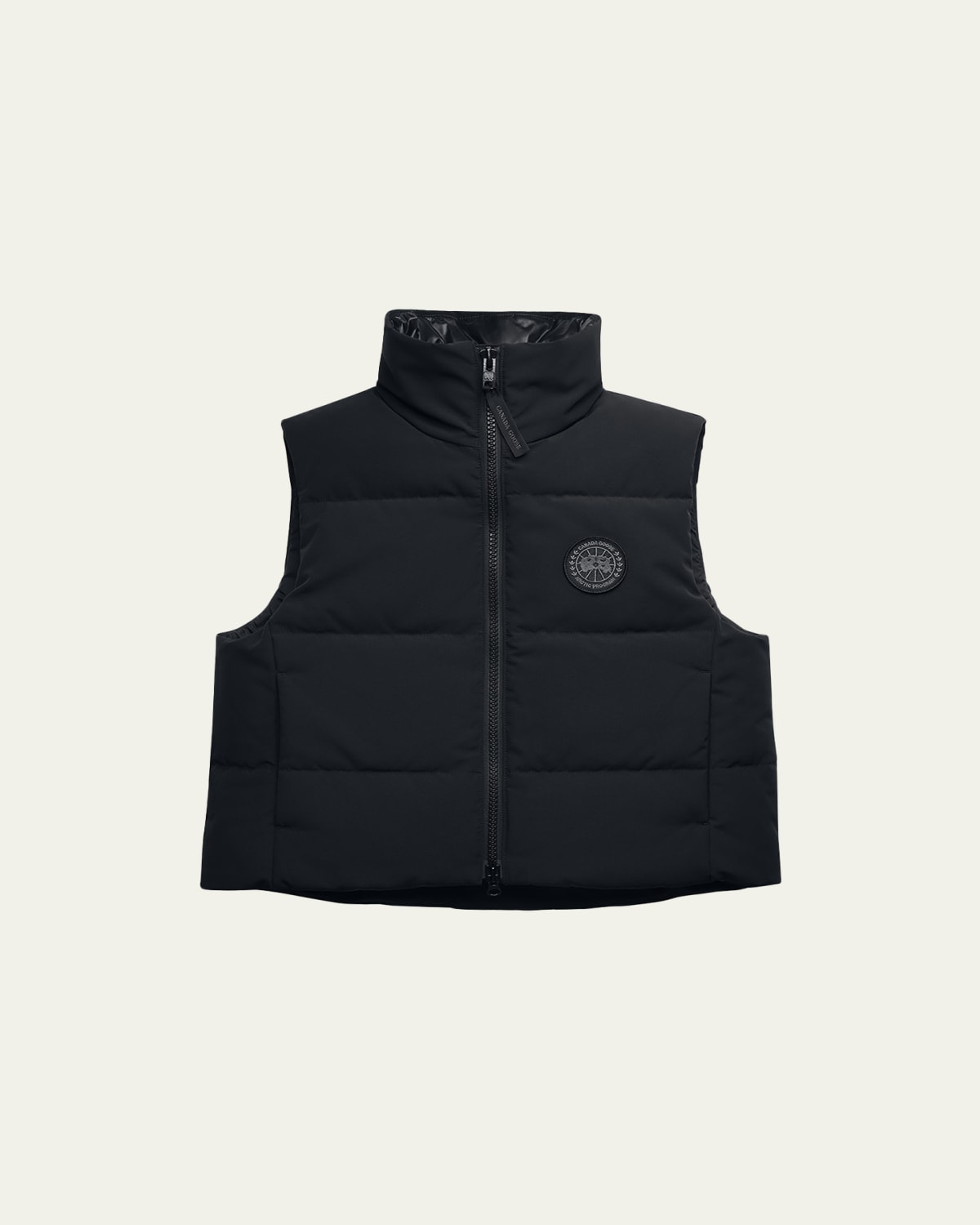 sacai Asymmetric Zipper Puffer Vest - Bergdorf Goodman