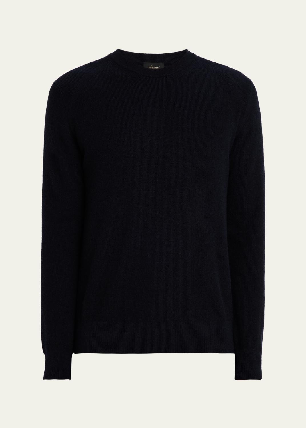 Brioni Men's 18gg Wool Mock Neck Sweater - Bergdorf Goodman