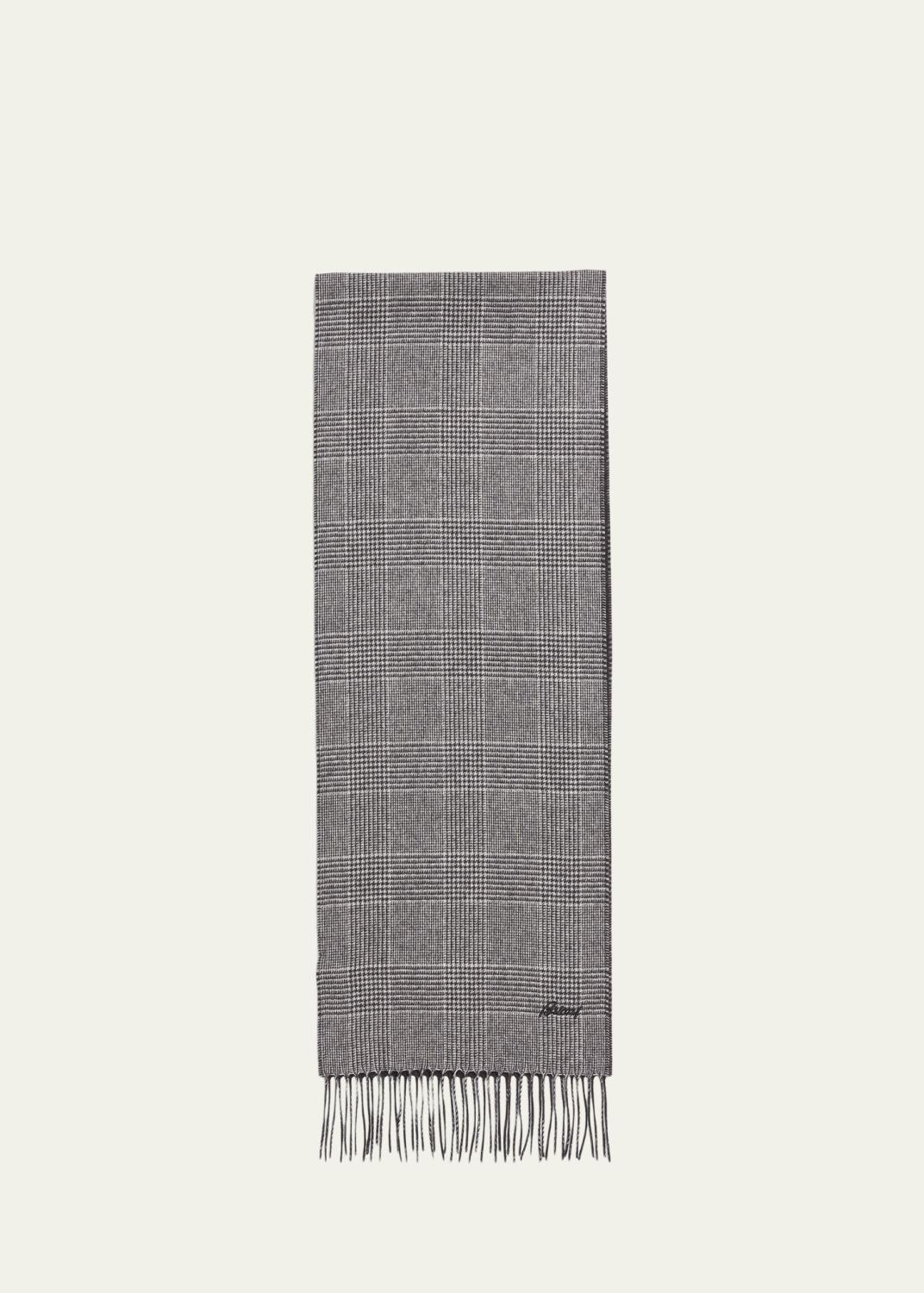 TOM FORD Men's Micro Paisley-Print Mulberry Silk Scarf - Bergdorf