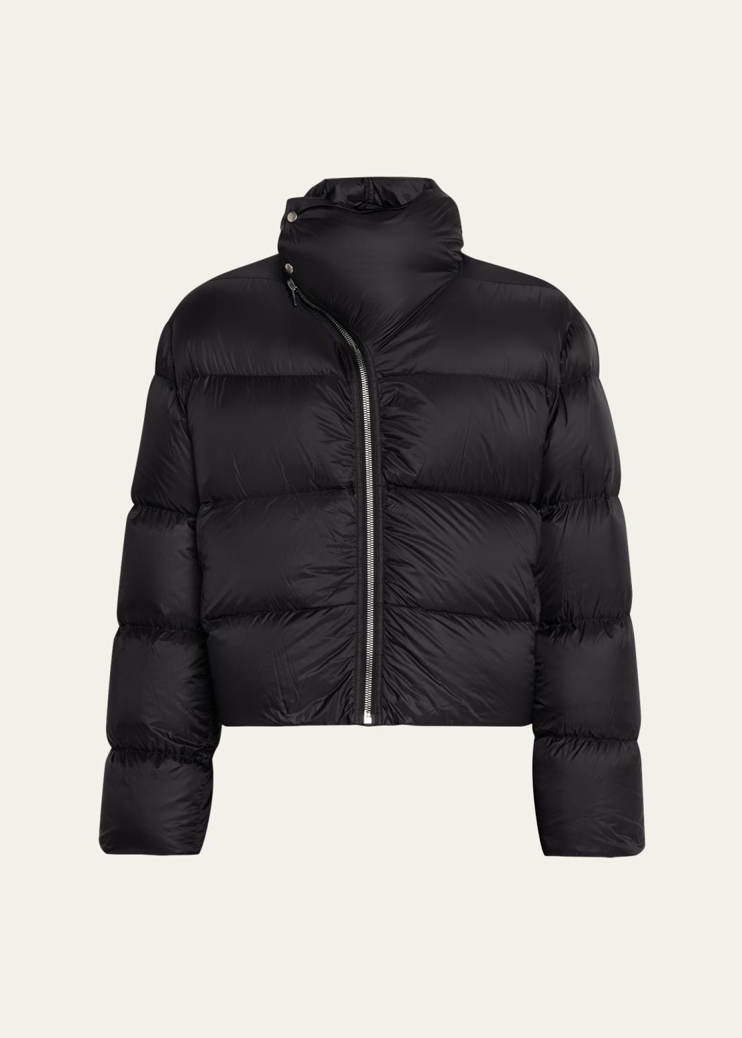 Rick Owens Men's Alice Wool Cropped Full-Zip Blouson - Bergdorf