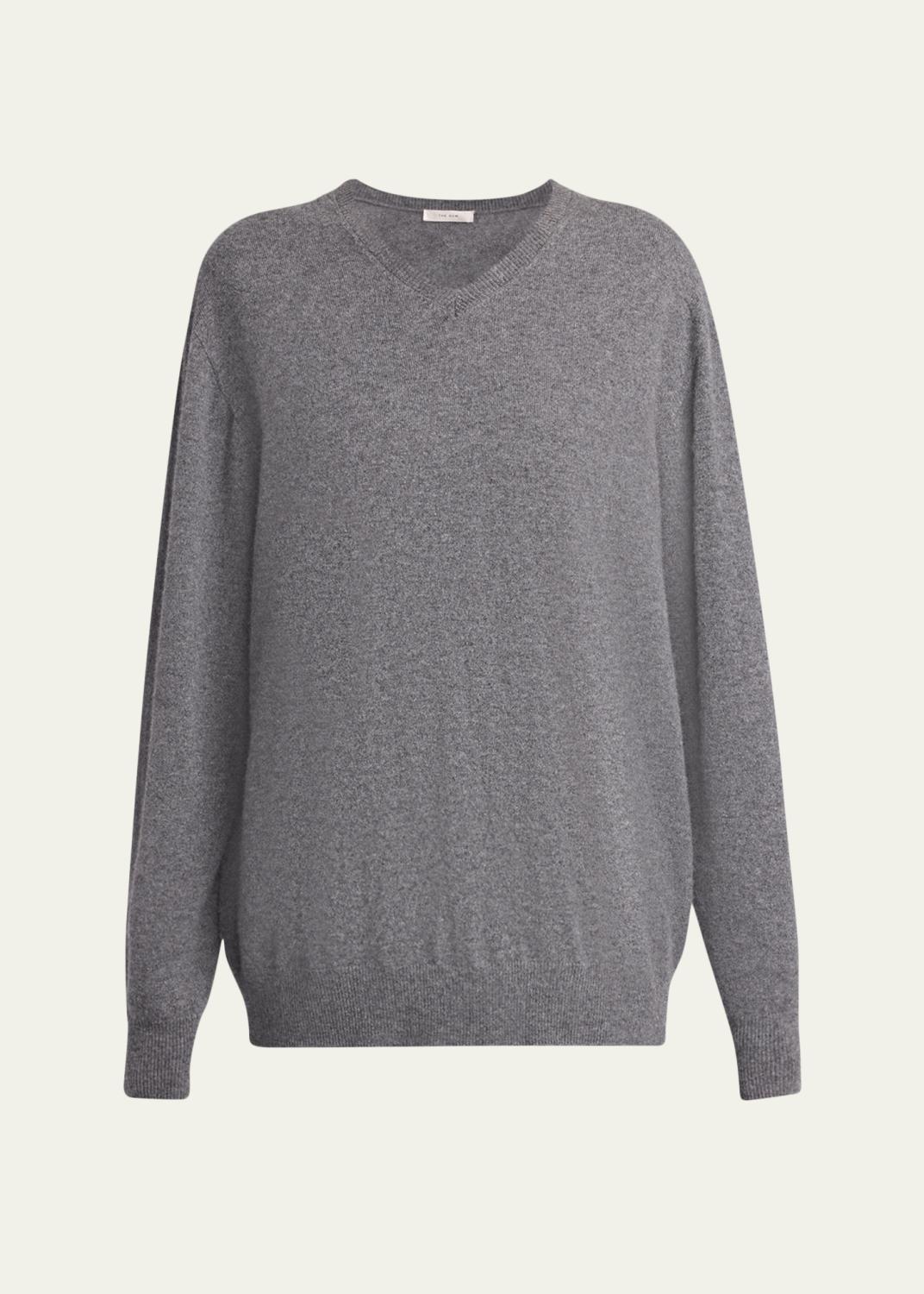 LOEWE x Albers Layered V-Neck Wool Sweater - Bergdorf Goodman
