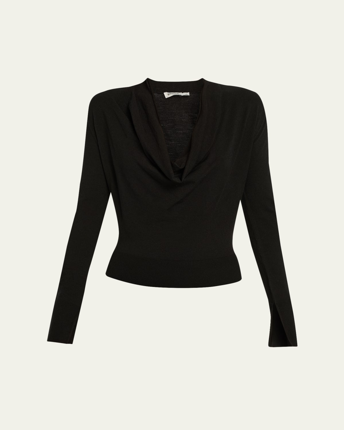 Ulla Johnson Laurenza Ric-Rac Trim Long-Sleeve Peasant Blouse