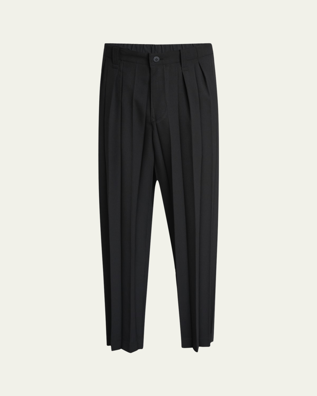 Homme Plisse Issey Miyake Men's Dark Gray Multi Pocket Pants