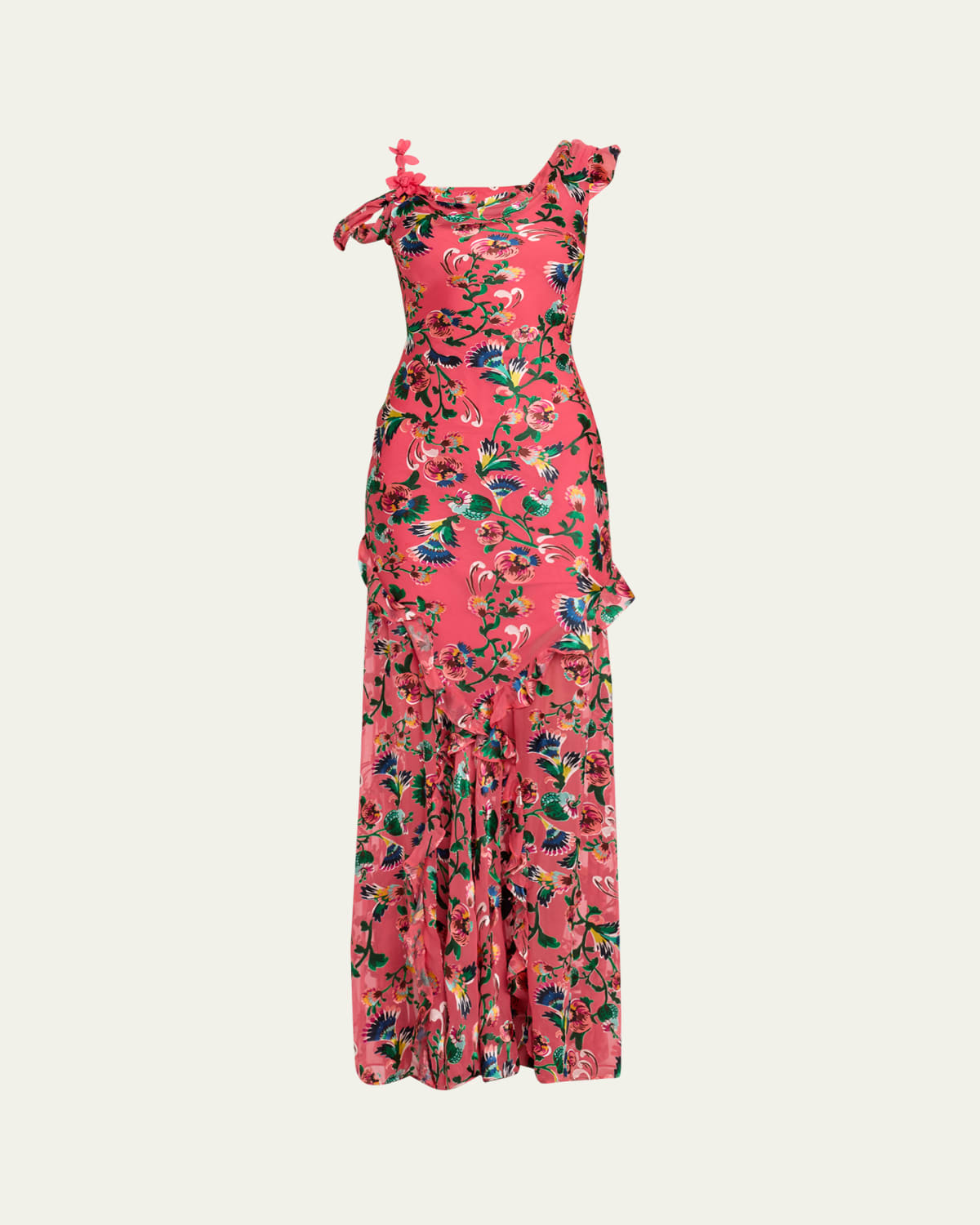 aqua blu australia tiana linen-silk maxi dress Aqua Blu Australia Tiana Linen-Silk Maxi Dress