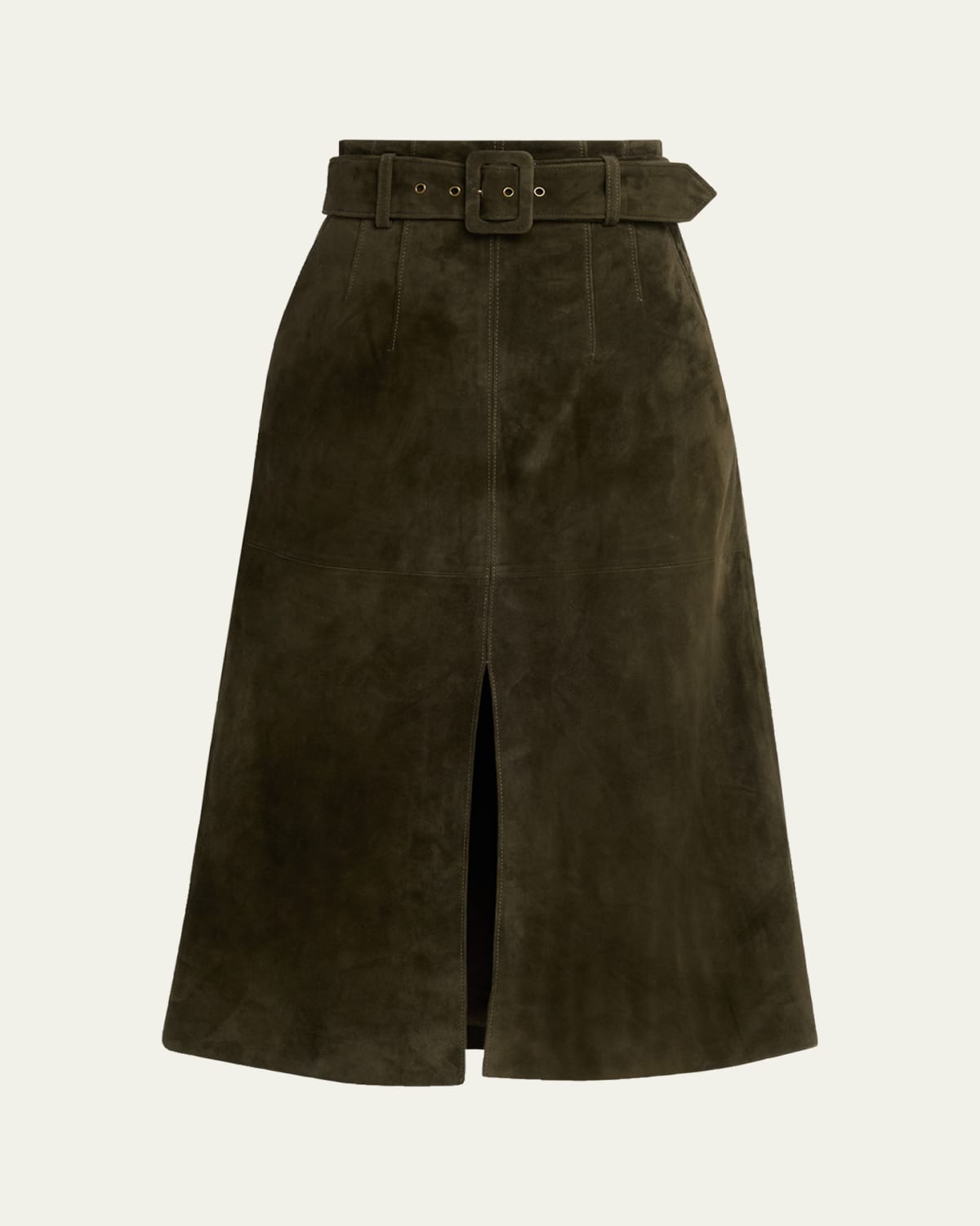 Ciao Lucia Rosa Pleated Drop-Waist Midi Skirt - Bergdorf Goodman