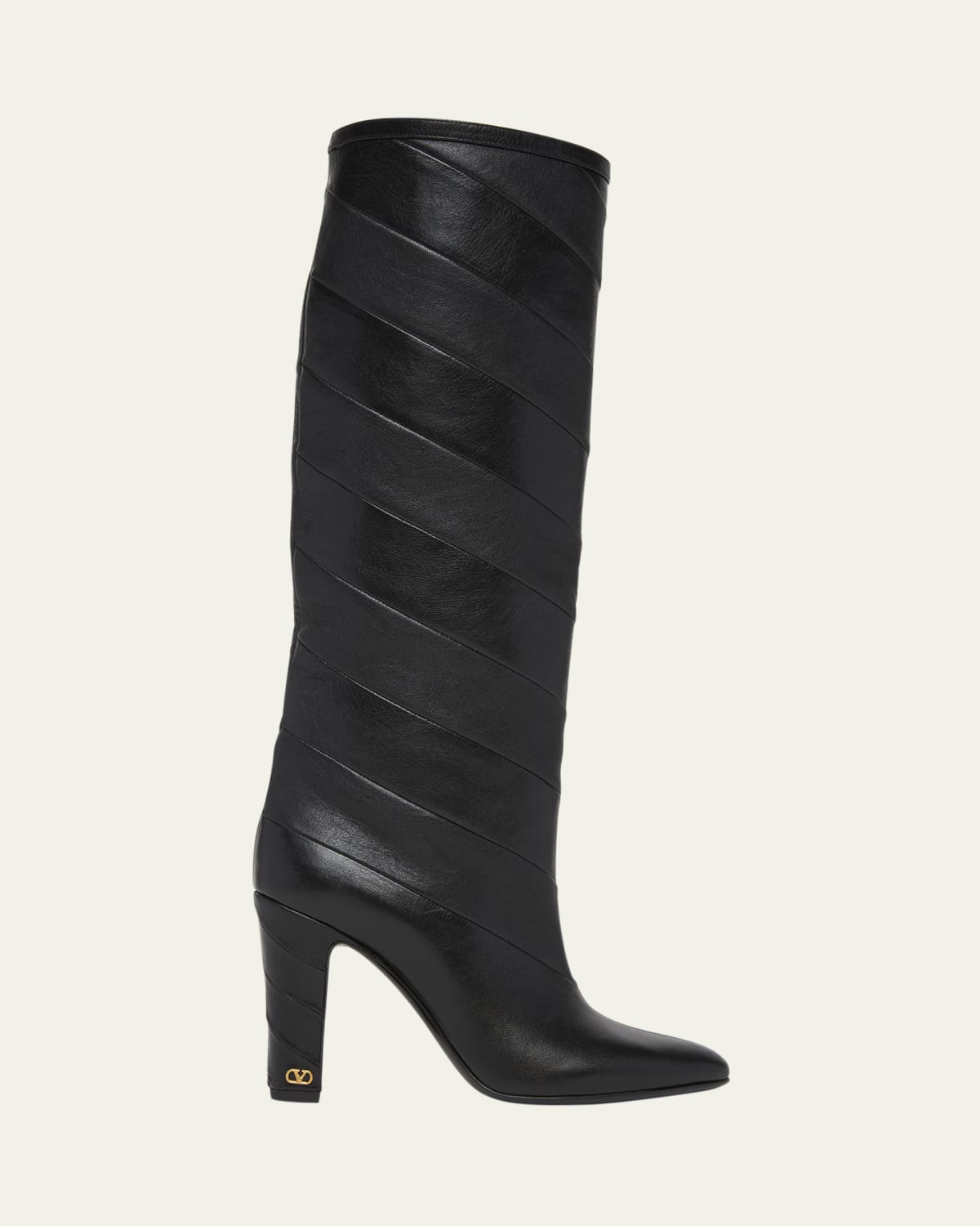 Stella McCartney Elsa Vegan Leather Knee Boots - Bergdorf Goodman