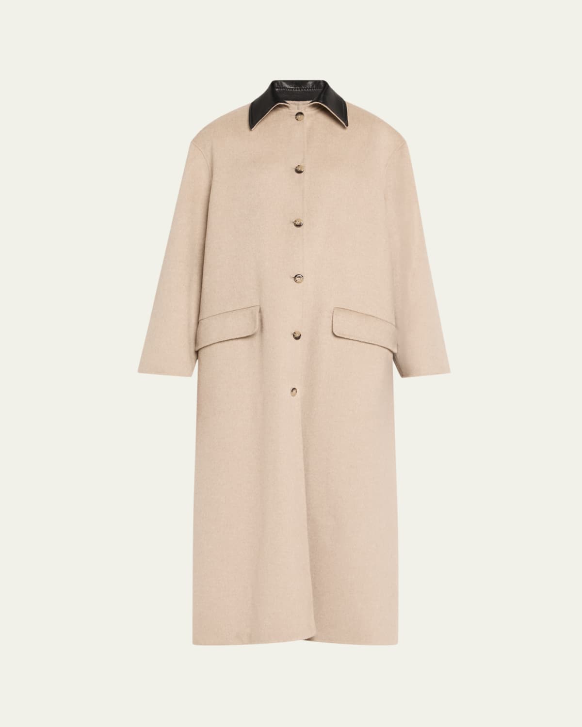 Helmut Lang Sculpted Apex Maxi Coat - Bergdorf Goodman