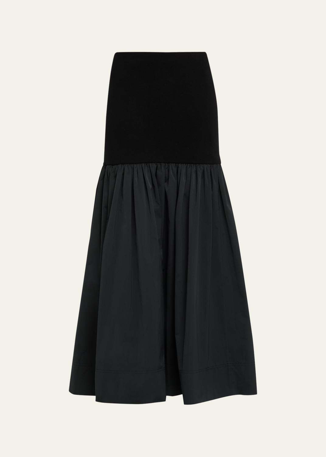 Ulla Johnson Annisa Eyelet Knit Maxi Skirt - Bergdorf Goodman
