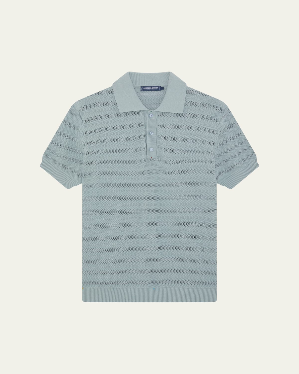 Homme Plisse Issey Miyake Men's Pleated Long-Sleeve Polo Shirt