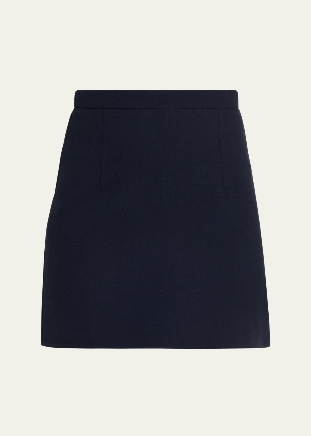 Prada Flower Print Tiered Ruffle Linen Mini Skirt - Bergdorf Goodman