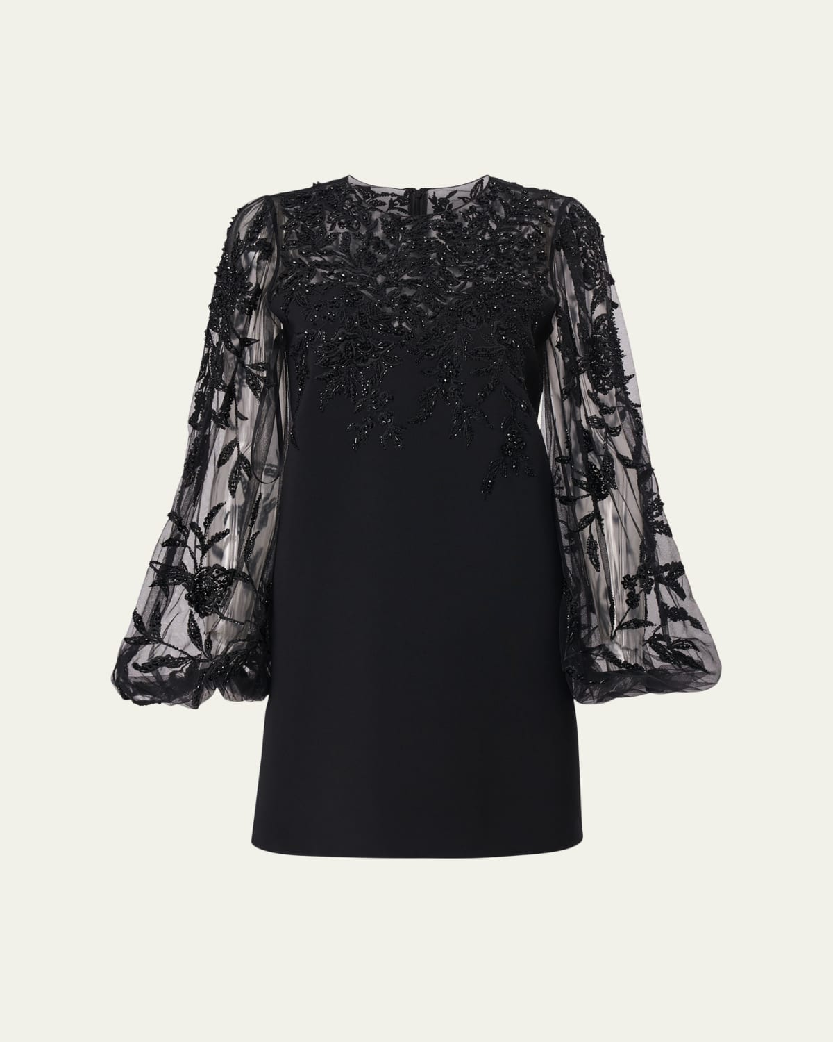 peony embroidered shift mini dress Peony Pointelle Shift Mini Dress