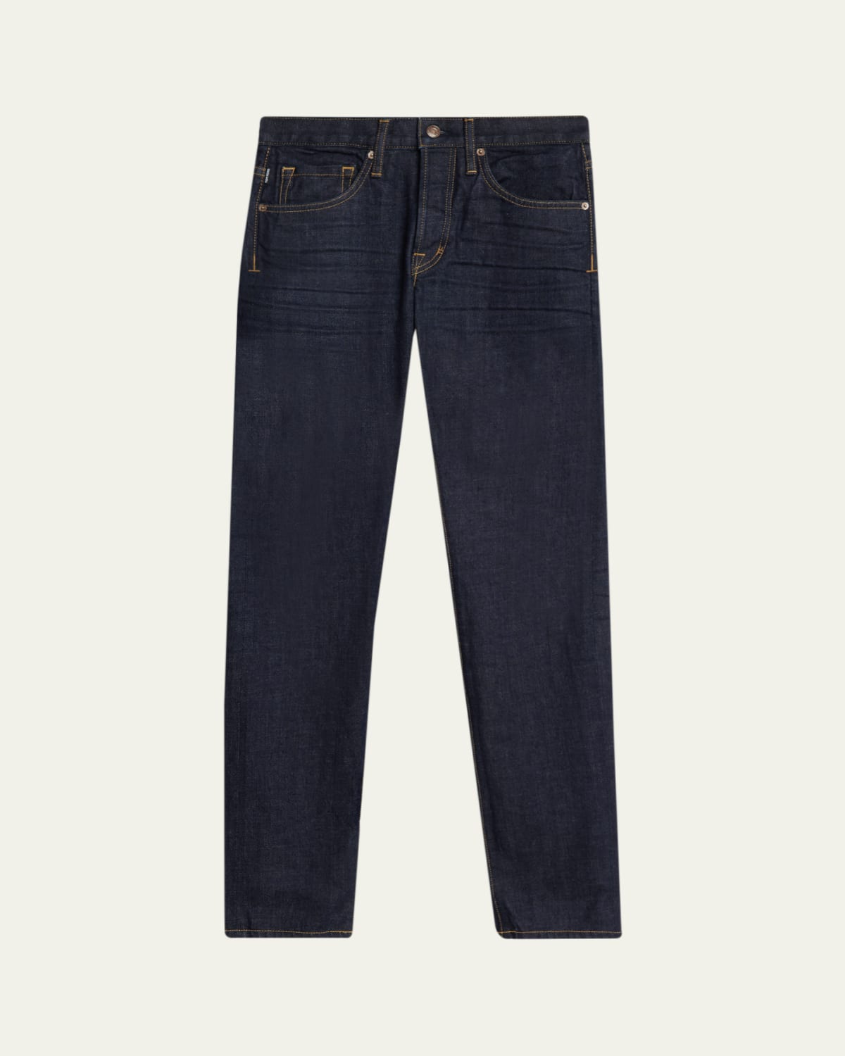 Brunello Cucinelli Men's Straight-Leg Grey Denim Jeans - Bergdorf