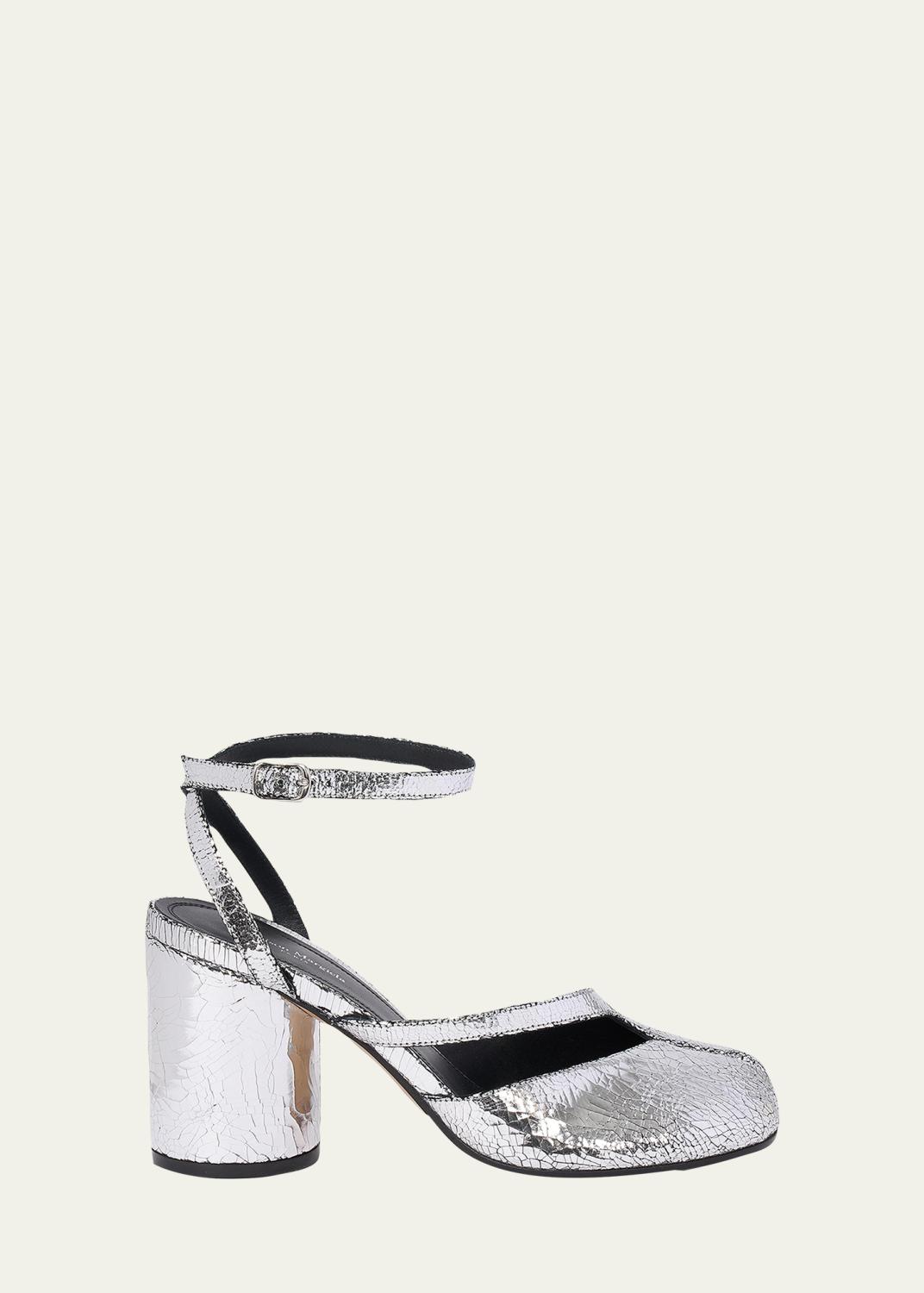 Maison Margiela Tabi Leather Split-Toe Ballerina Pumps - Bergdorf