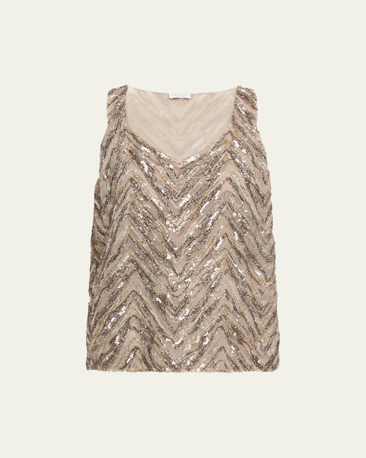 Prada Logo-Print Slim Knit Tank Top - Bergdorf Goodman
