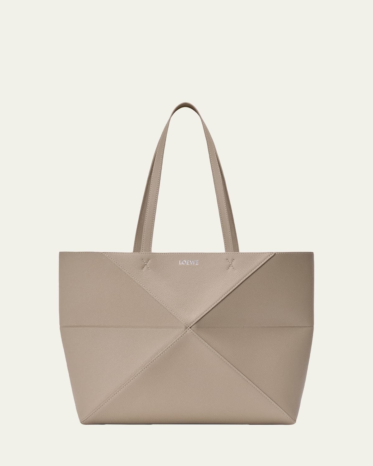 Loewe x Paula's Ibiza Anagram Small Basket Bag in Iraca Palm with
