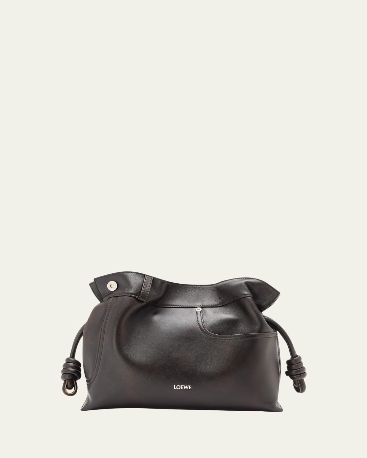 Loewe x Albers Flamenco Medium Clutch Bag in Nappa Leather