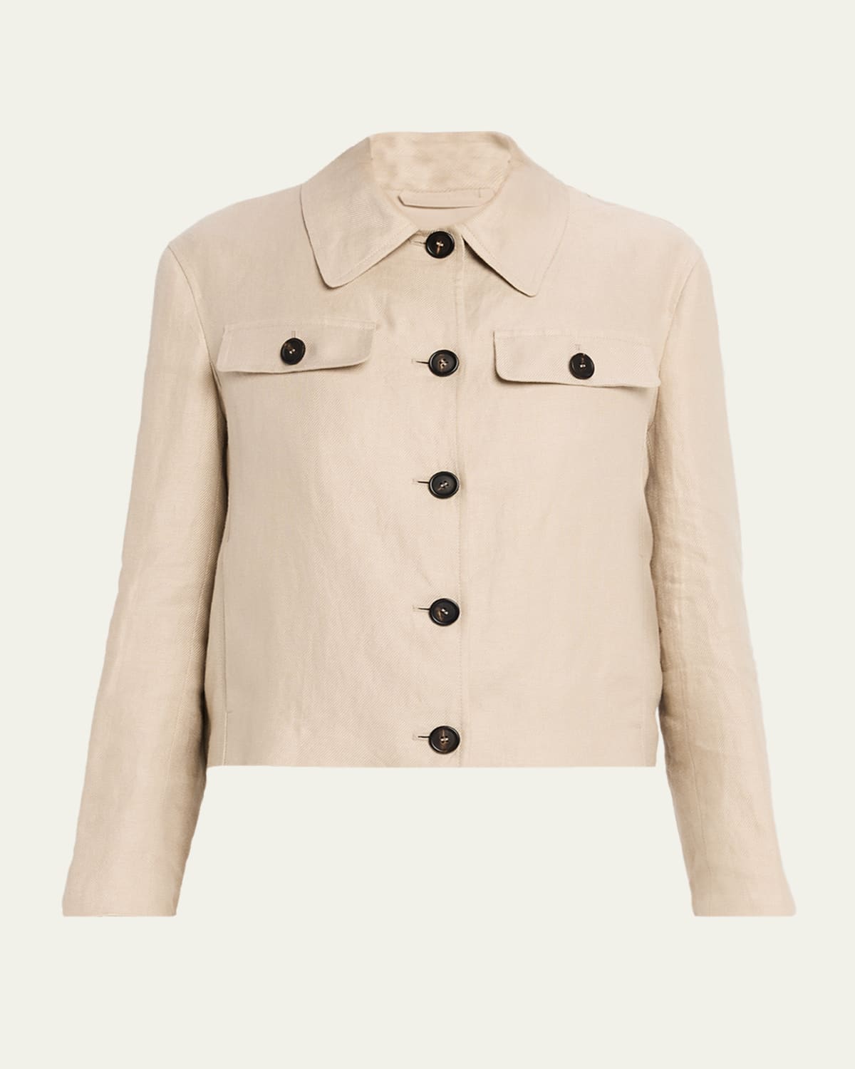 Brunello Cucinelli Monili-Trim Cotton-Silk Zip Cardigan Sweatshirt