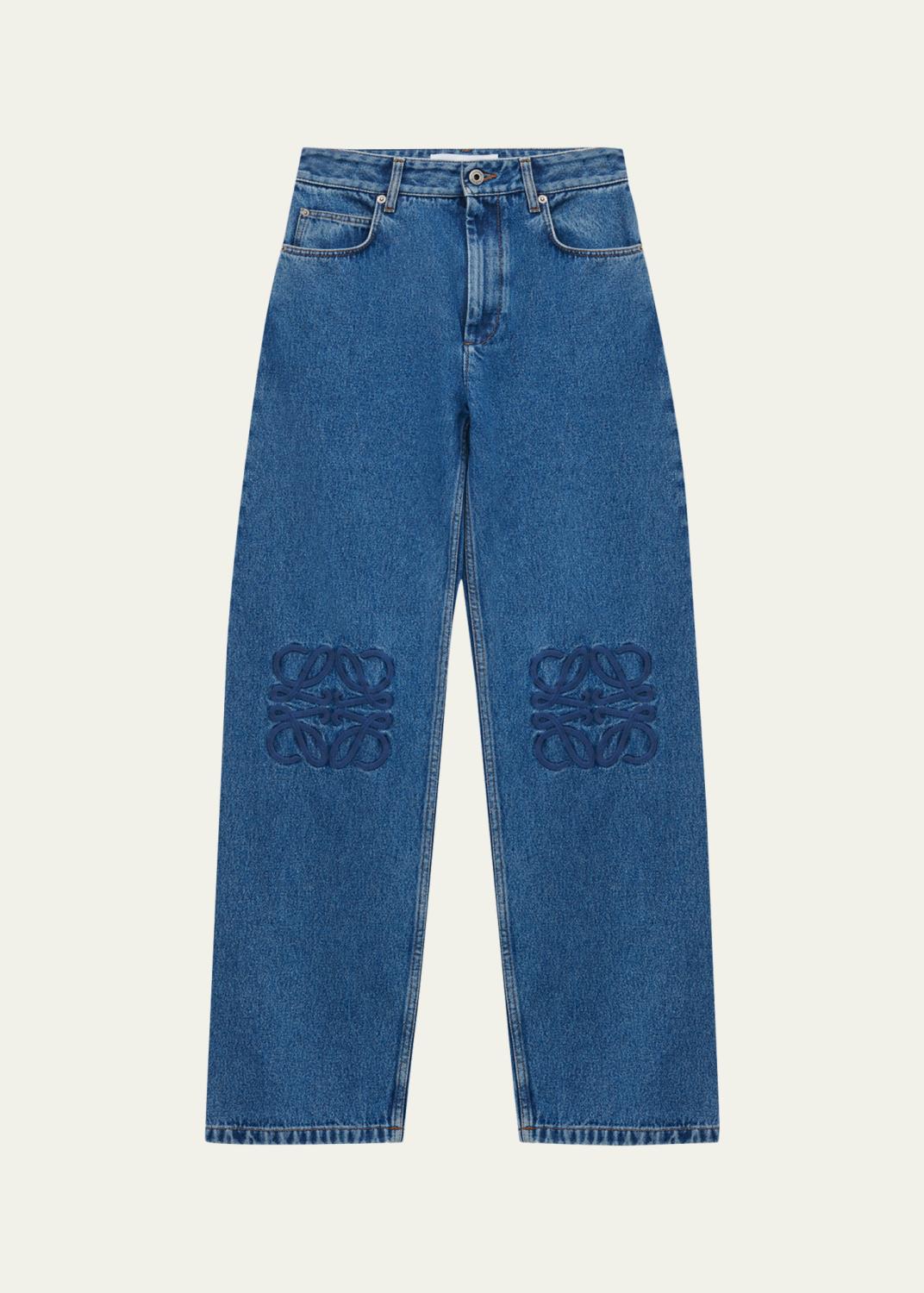 LOEWE Double Pleated Wool Barrel Trousers - Bergdorf Goodman