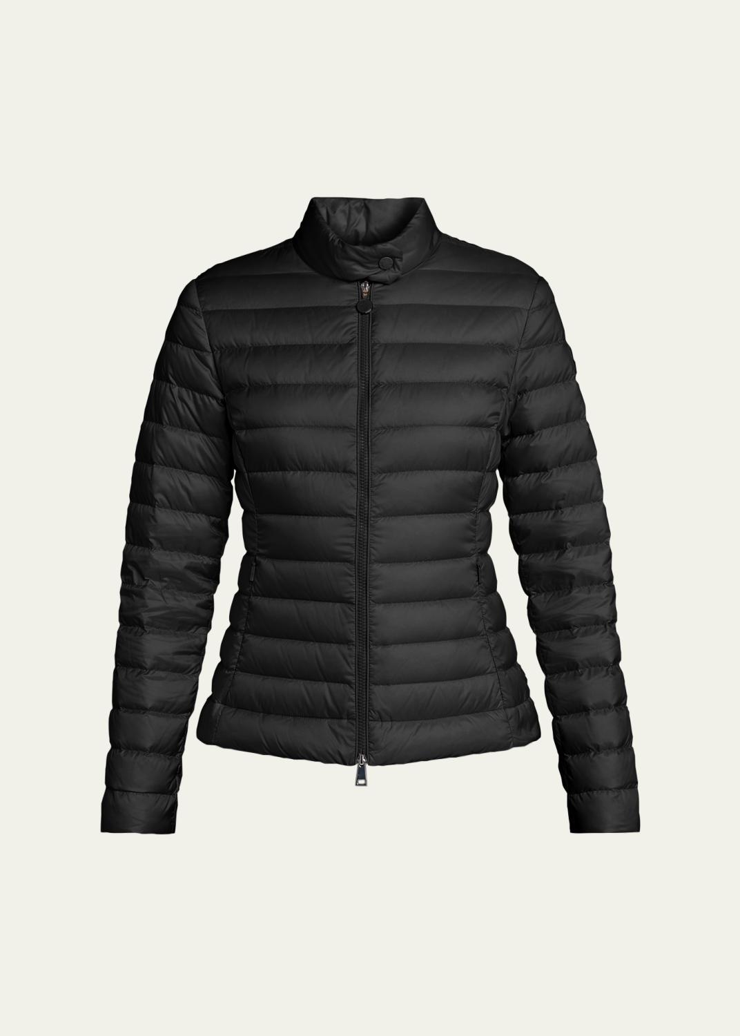 Moncler Padded Wool Zip-Up Cardigan - Bergdorf Goodman