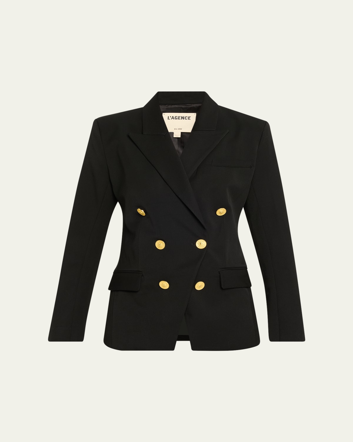 R13 Shrunken Linen-Blend Blazer - Bergdorf Goodman