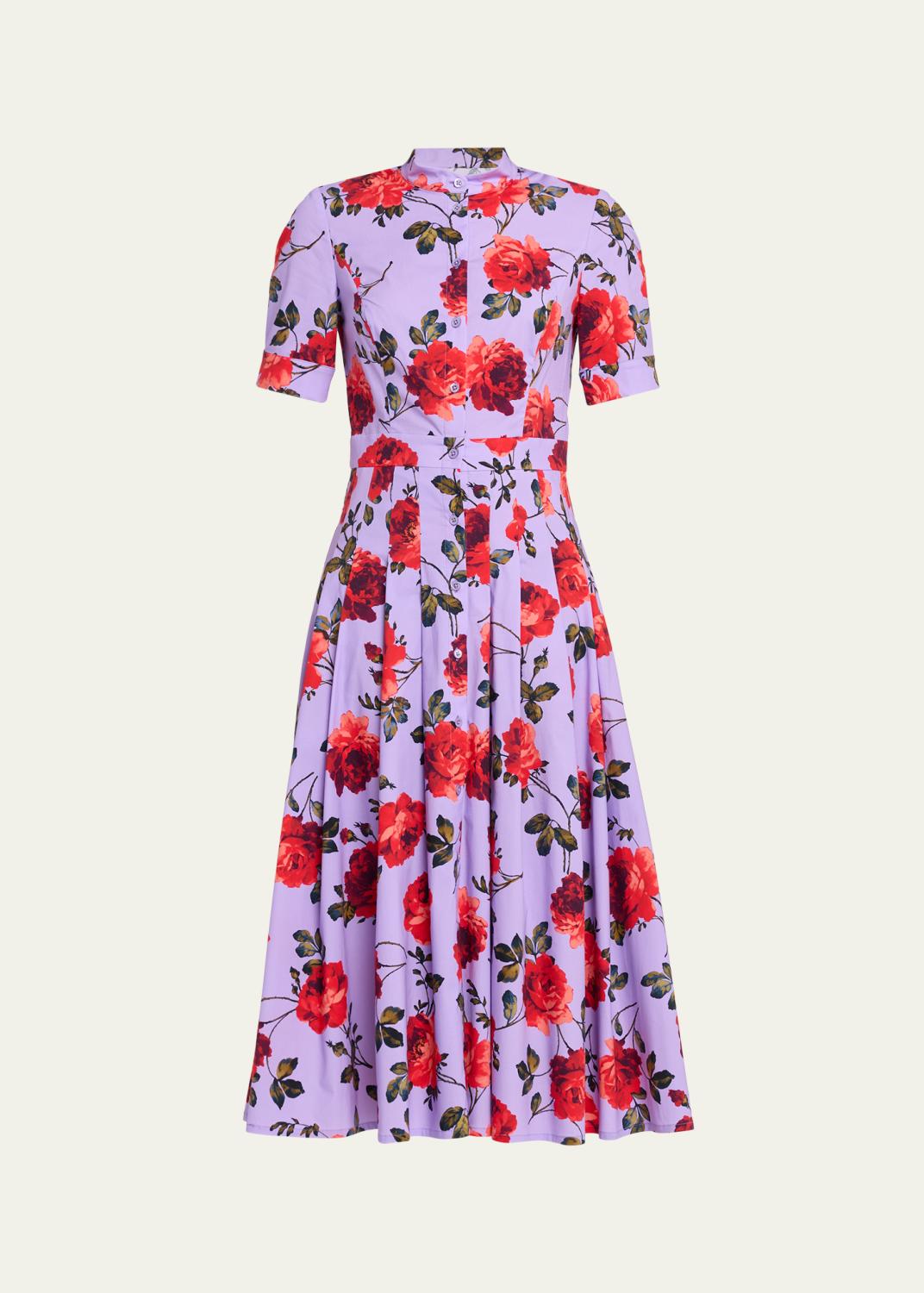 Dries Van Noten Delicky Wrap Midi Shirtdress - Bergdorf Goodman