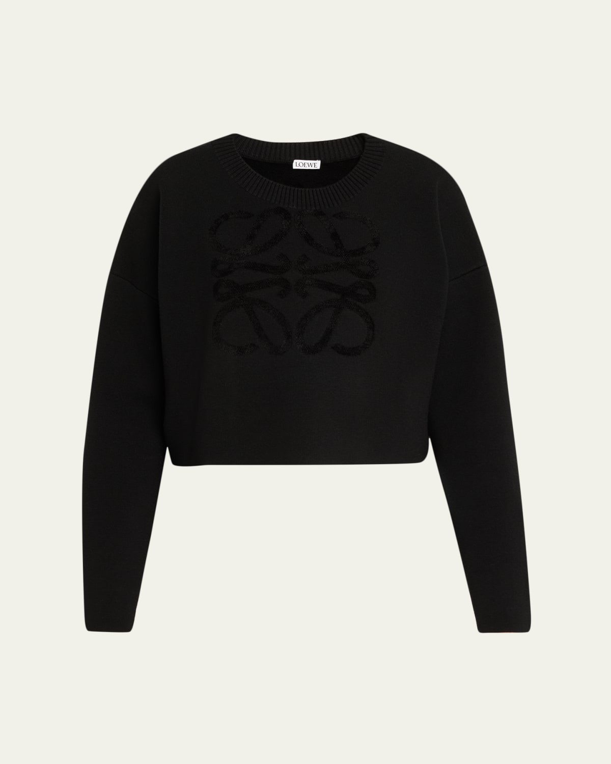 Loewe Wool-Blend Fair Isle Sweater - Bergdorf Goodman