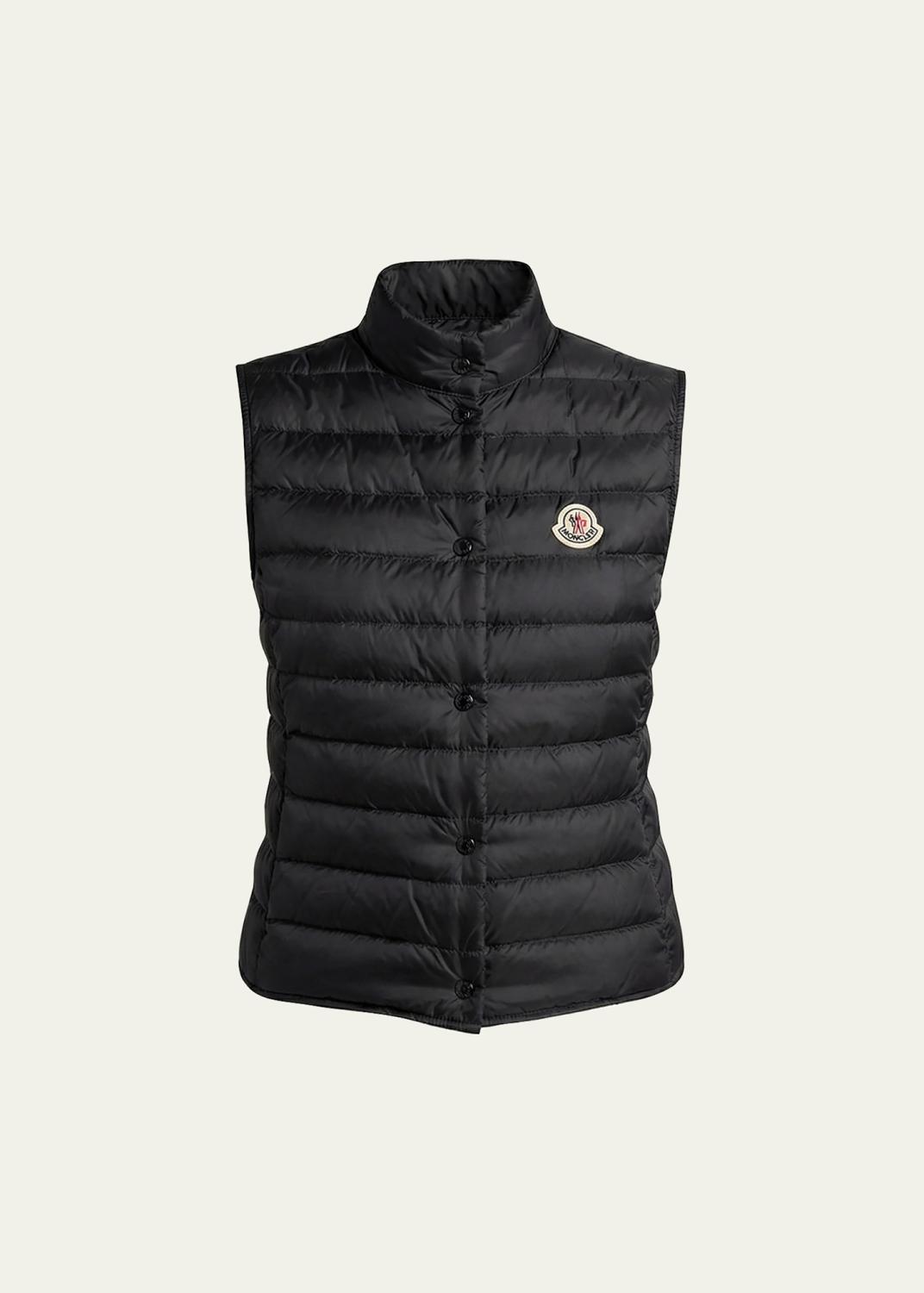 sacai Asymmetric Zipper Puffer Vest - Bergdorf Goodman