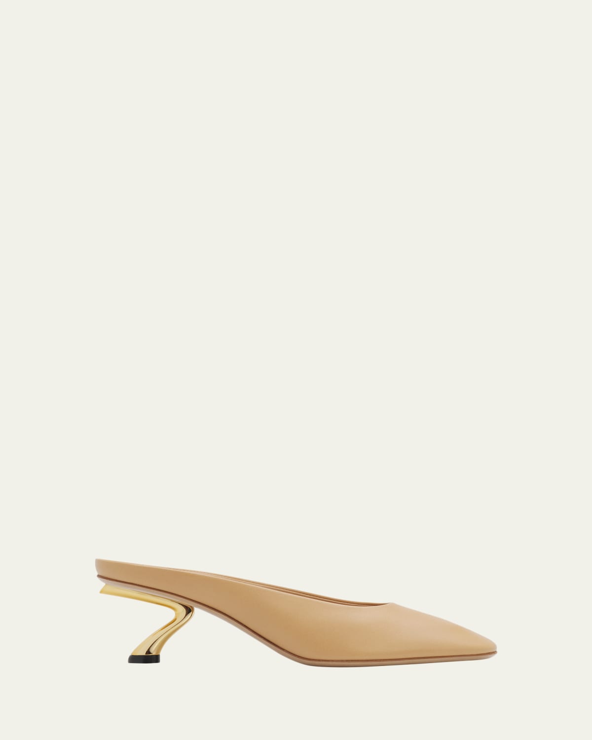 Ferragamo 95mm Tatiana Zebra Calf Hair Mules - Bergdorf Goodman