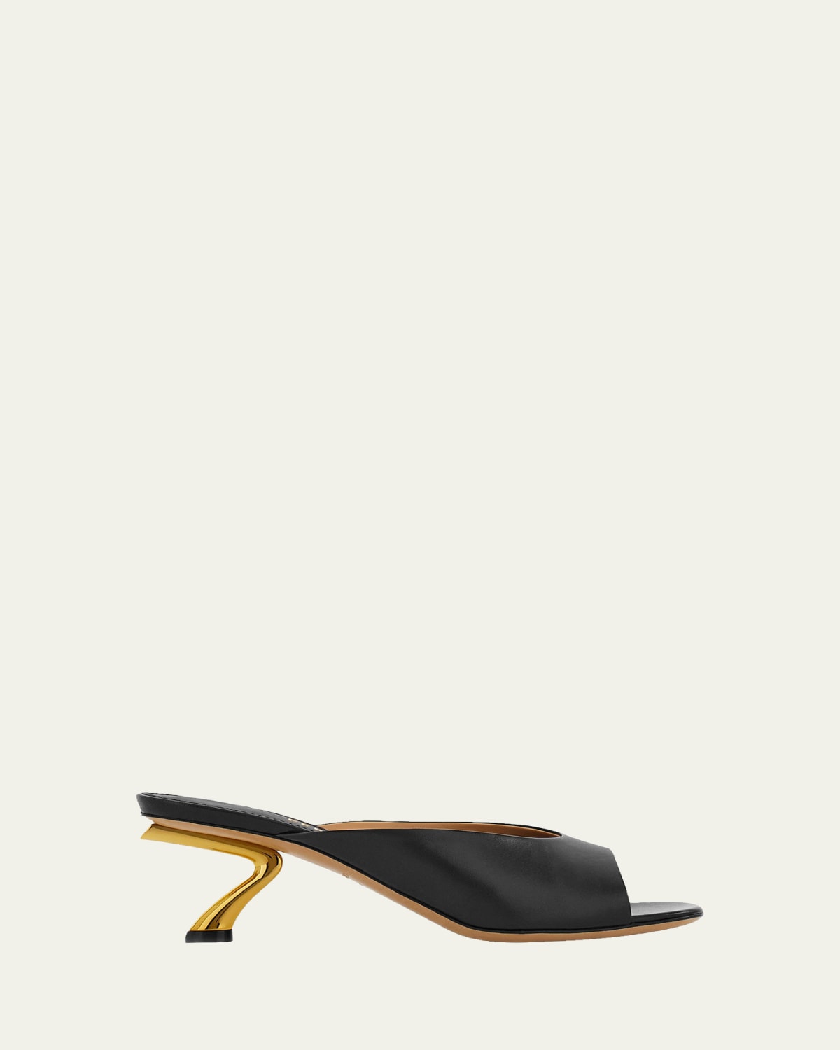 Ferragamo 95mm Tatiana Zebra Calf Hair Mules - Bergdorf Goodman