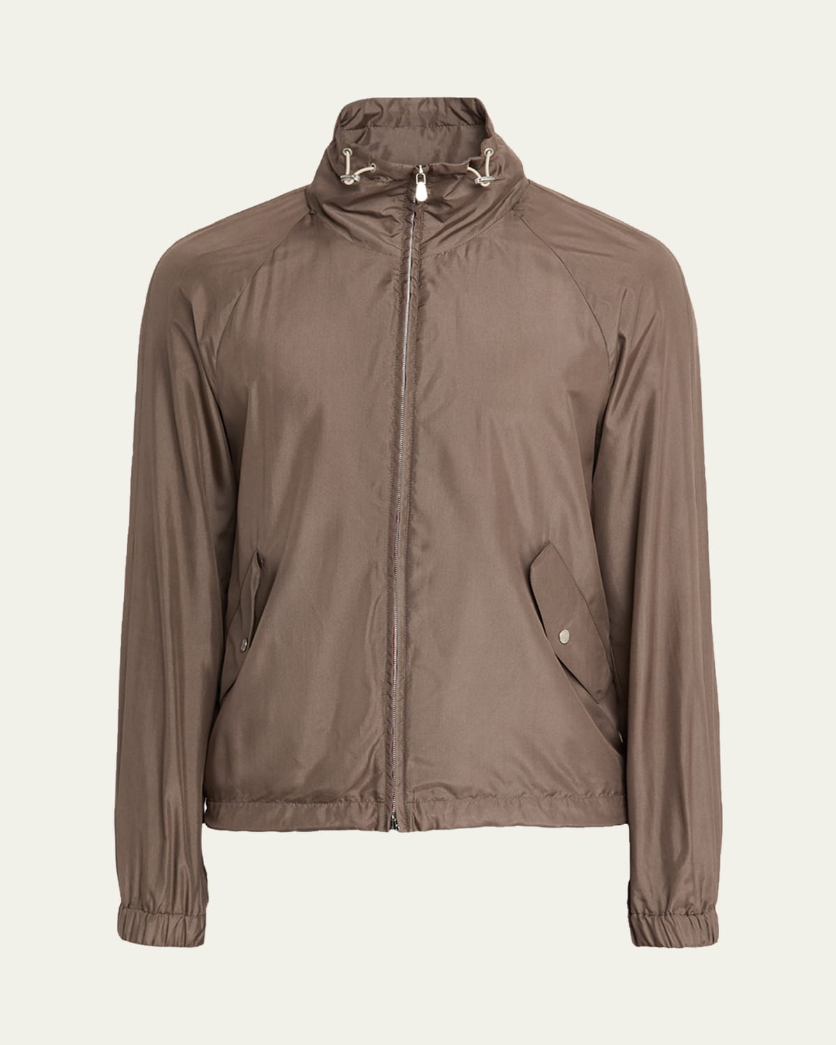 Brunello Cucinelli Men's Silk, Wool and Linen Blouson - Bergdorf