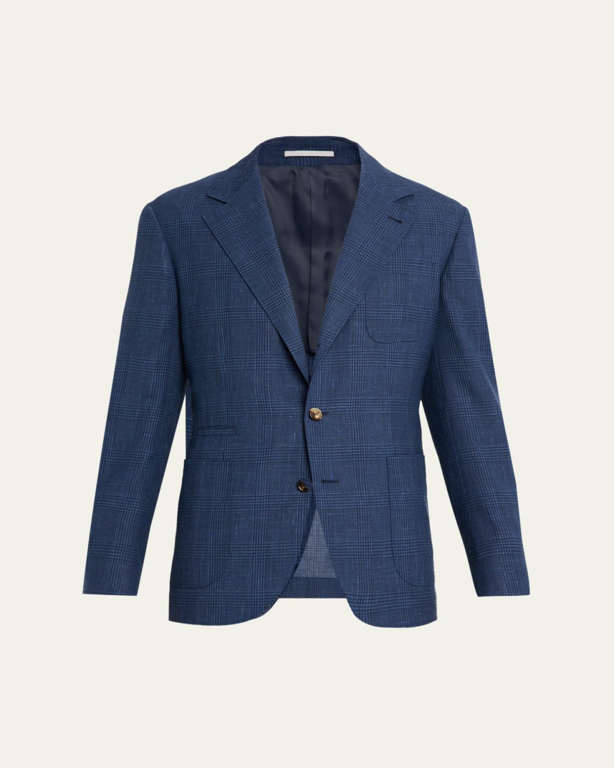 Brunello Cucinelli Men's Super 150s Lightweight Wool and Silk