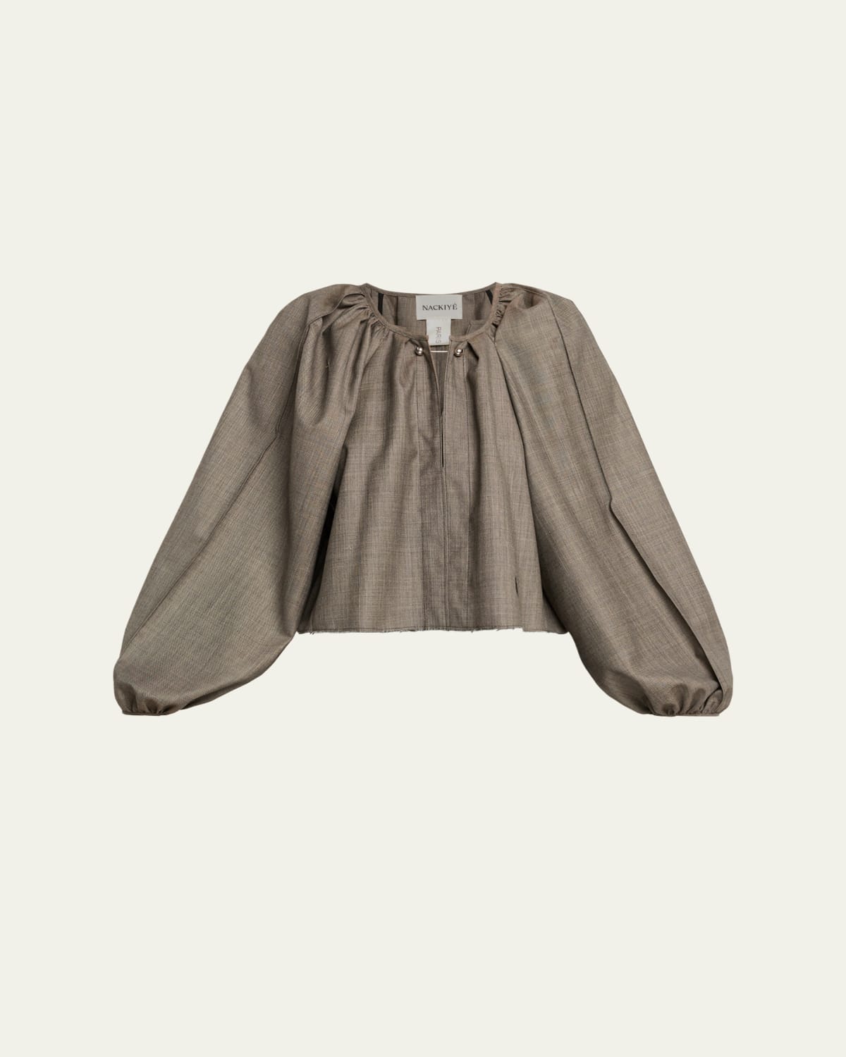 Issey Miyake Wave Pleats Oversized Top - Bergdorf Goodman