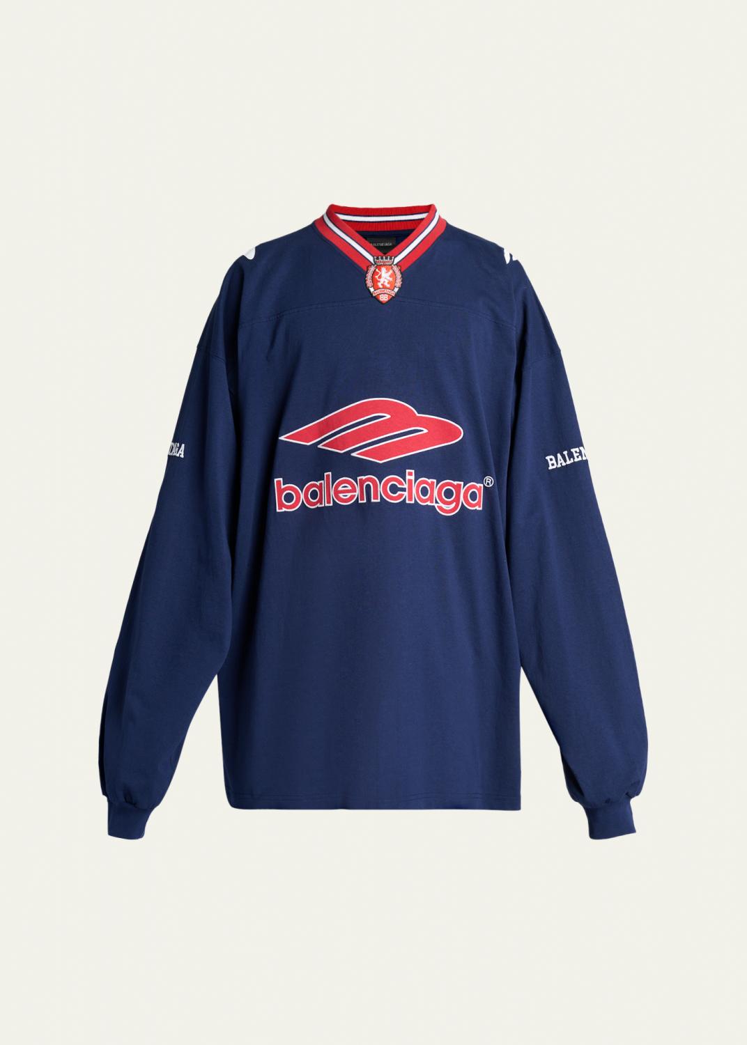 Balenciaga Men's 3B Sports Icon Ski T-Shirt - Bergdorf Goodman