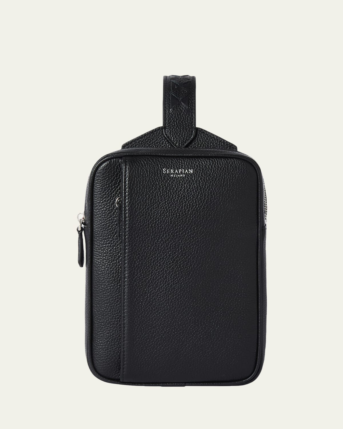 Homme Plisse Issey Miyake Men's Pocket Large Pleated Crossbody Bag