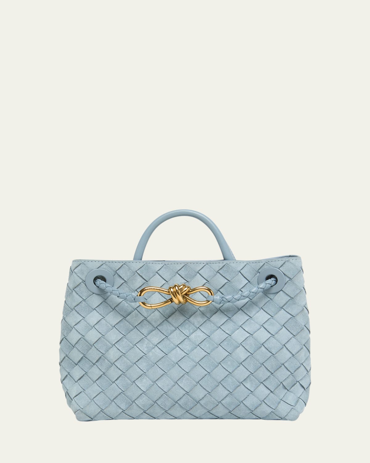 Bottega Veneta Veneta Small Padded Leather Top-Handle Bag