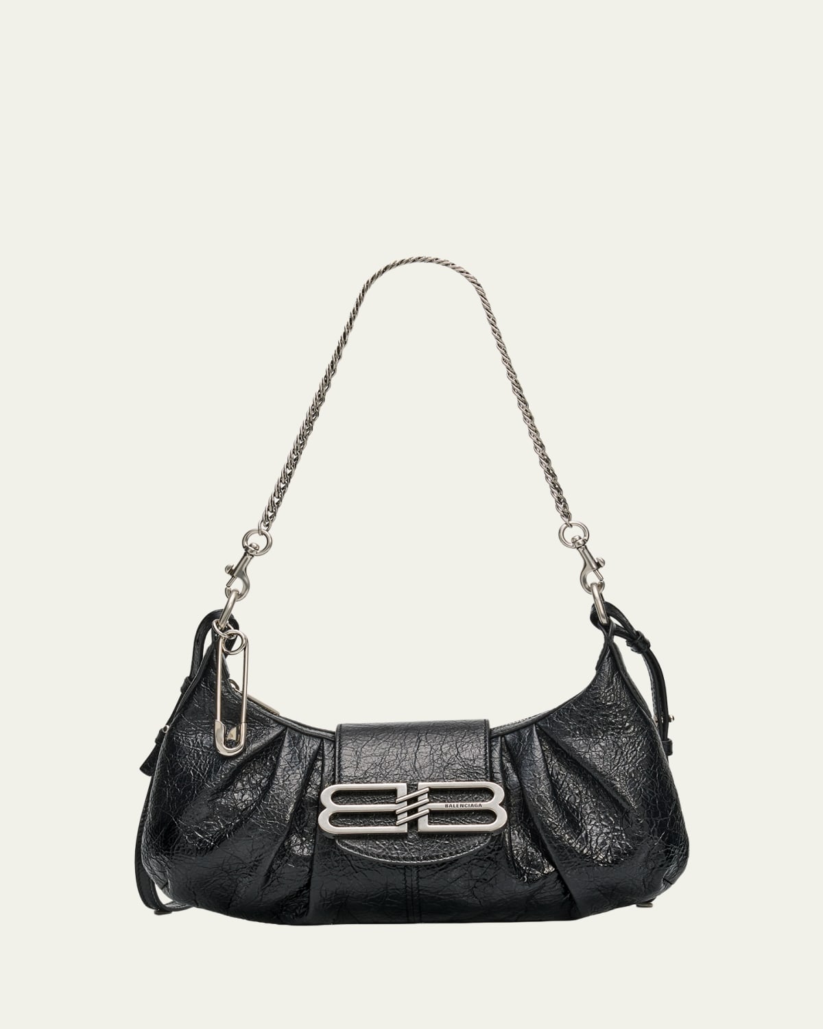 Balenciaga Bel Air Canvas Shoulder Bag - Bergdorf Goodman