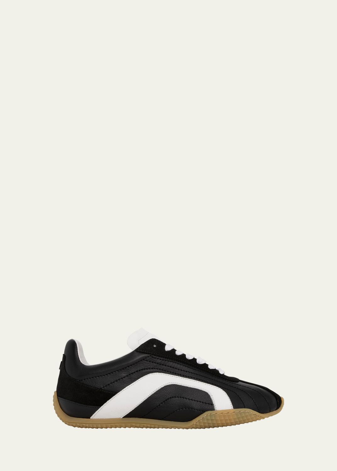 CDG Play x Salomon SR811 Leather Platform Sneakers - Bergdorf Goodman