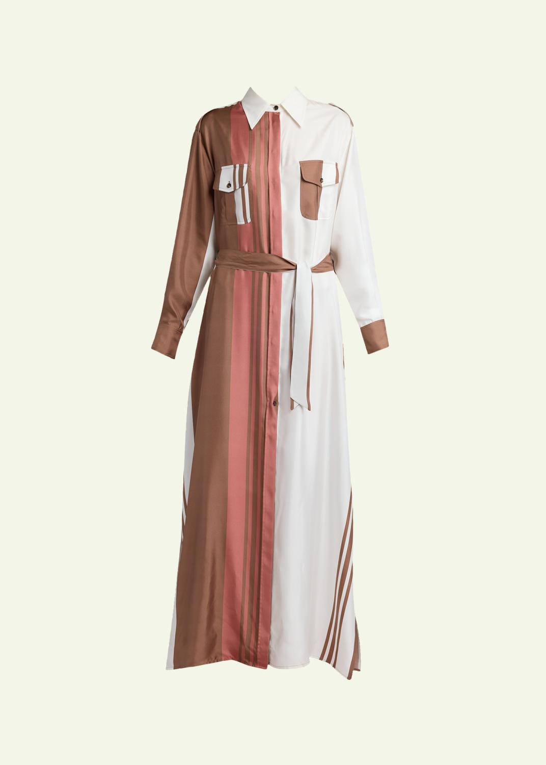 Etro Paisley-Print Sleeveless Belted Maxi A-Line Dress - Bergdorf 