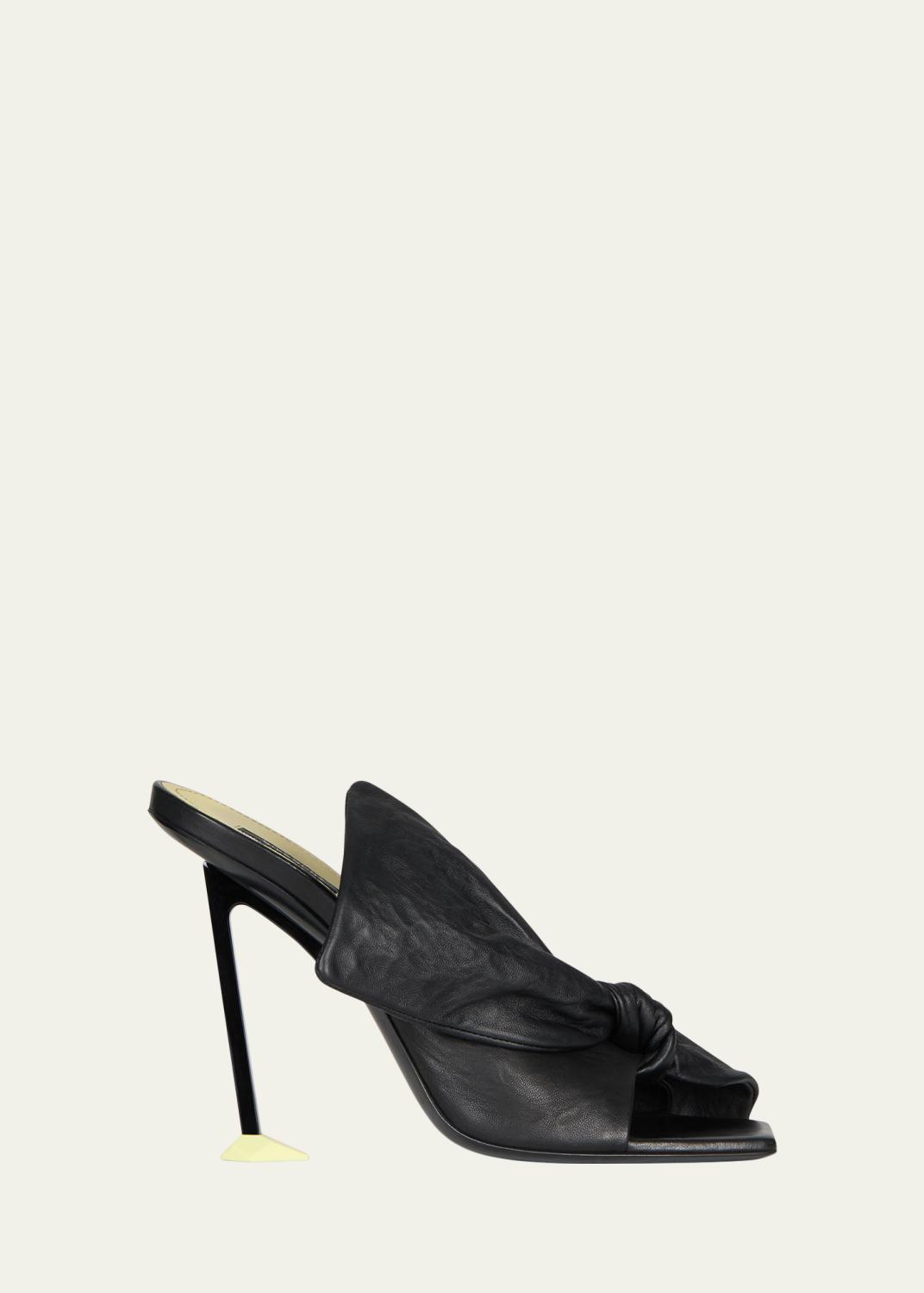 Givenchy 95mm Caged Leather Booties - Bergdorf Goodman