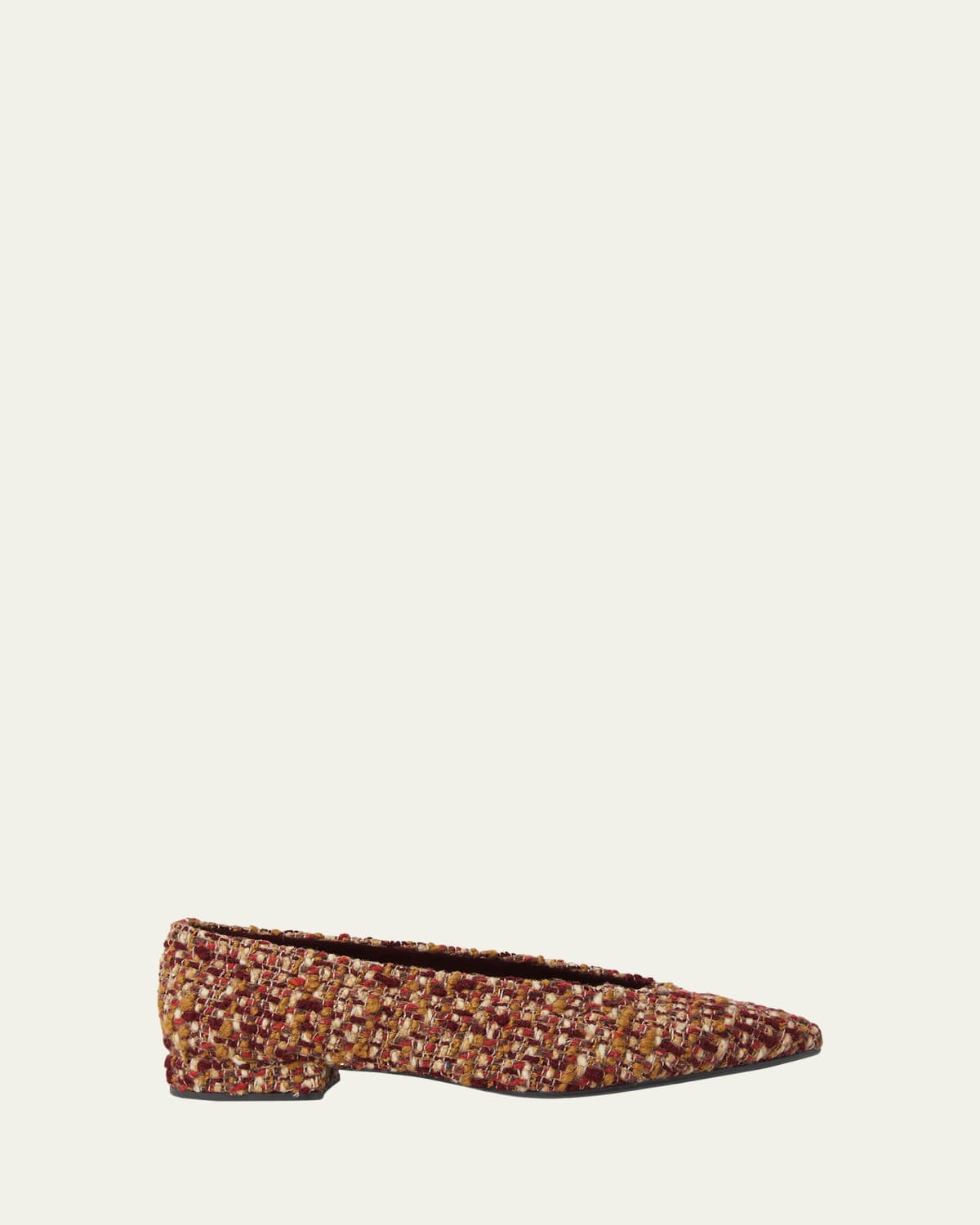 Loro Piana Primula Animal-Print Patent Ballerina Flats - Bergdorf
