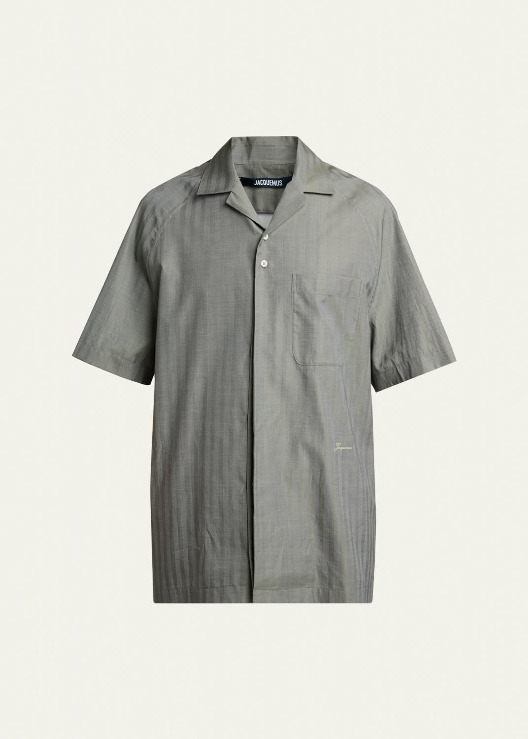 IM MEN Men's Short-Sleeve Compact Shirt - Bergdorf Goodman