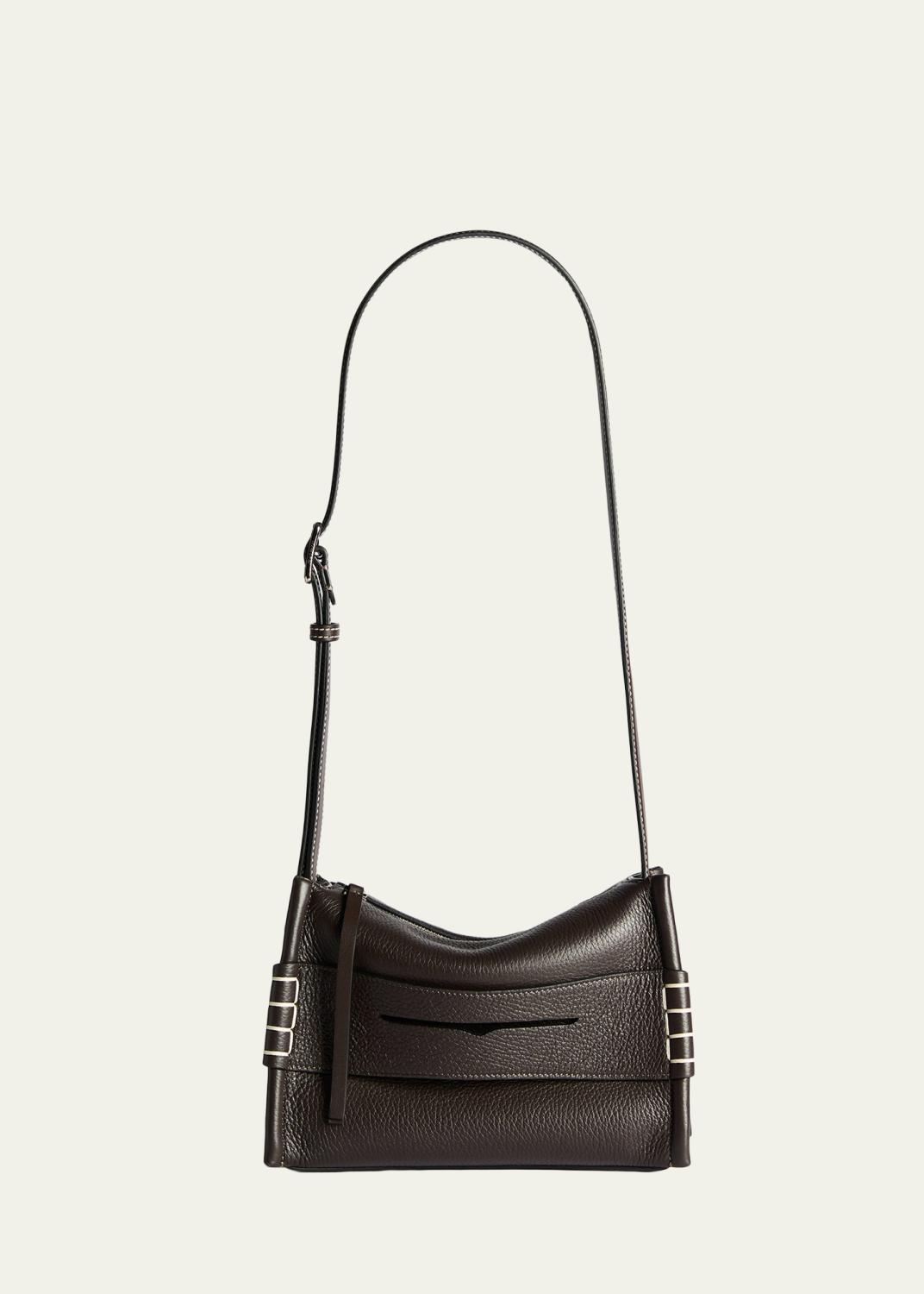 Homme Plissé Issey Miyake Men's Pocket Large Pleated Crossbody Bag