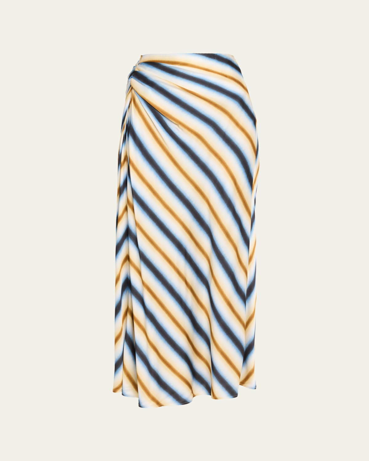 Ciao Lucia Rosa Pleated Drop-Waist Midi Skirt - Bergdorf Goodman