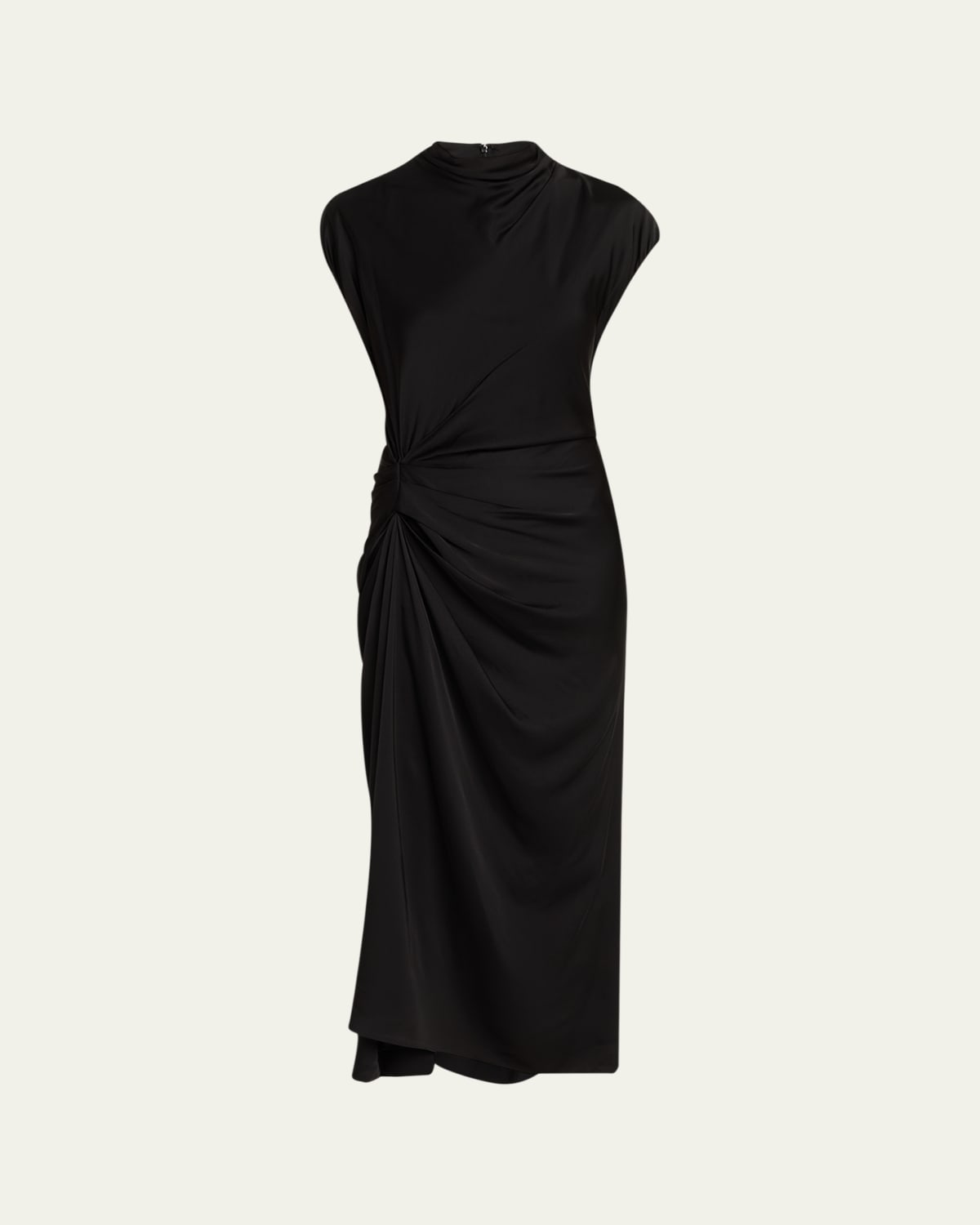 aidan by aidan mattox halter midi dress Bronze Metallic Halter Gown by Aidan AIDAN MATTOX