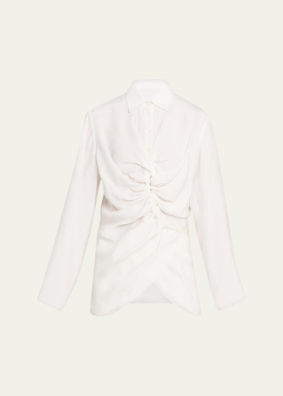 MM6 Maison Margiela Long-Sleeve Shirt - Bergdorf Goodman