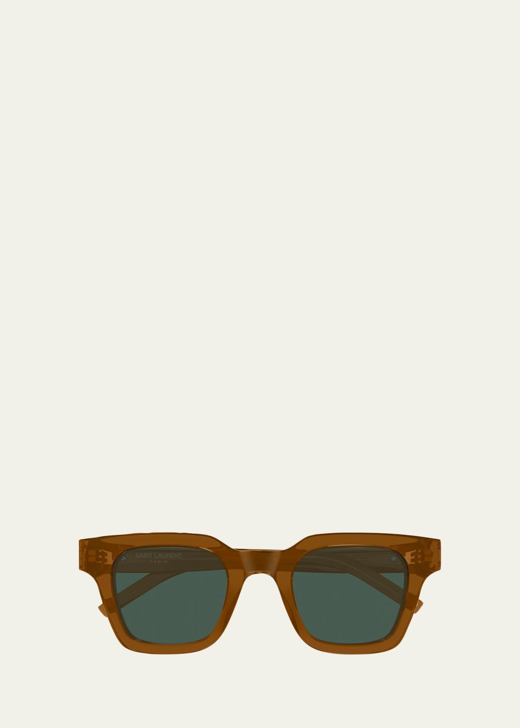 S*様 saint laurent サングラス Saint Laurent YSL 55mm Acetate Rectangular Sunglasses - Bergdorf
