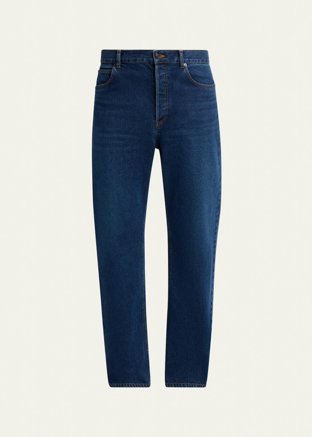 Brunello Cucinelli Men's Italian Selvedge Denim Five-Pocket Pants