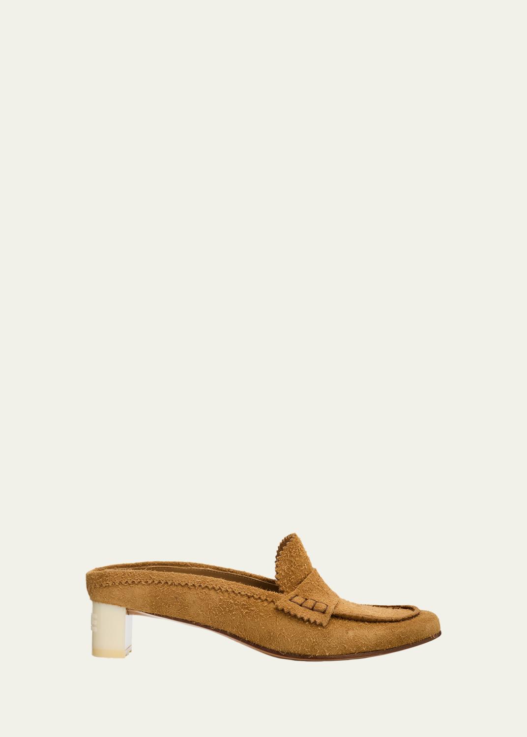 Golden Goose Jerry Chain Leather Penny Loafers - Bergdorf Goodman
