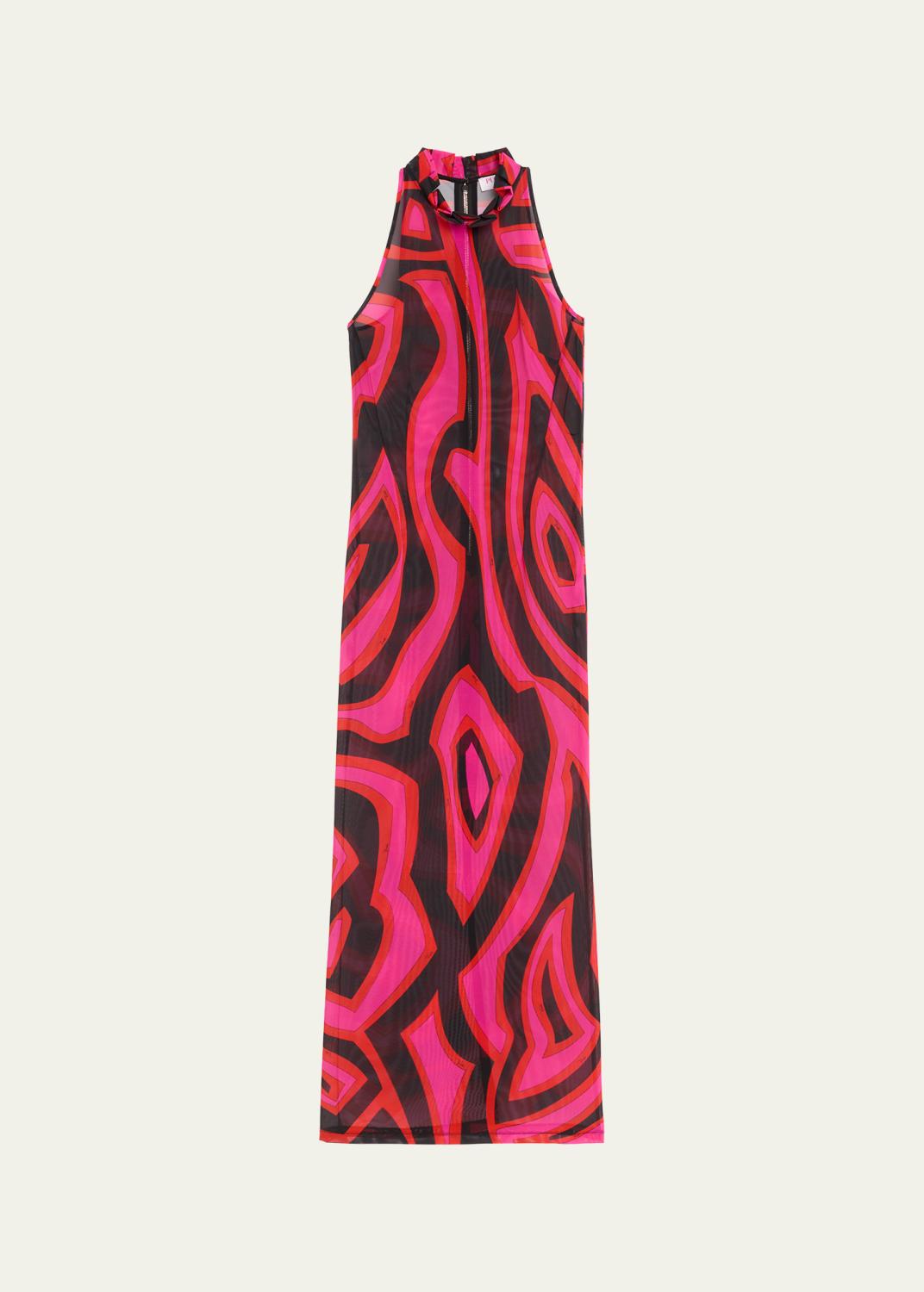 ALICE + OLIVIA Adley Drop-Waist Maxi Dress - Bergdorf Goodman